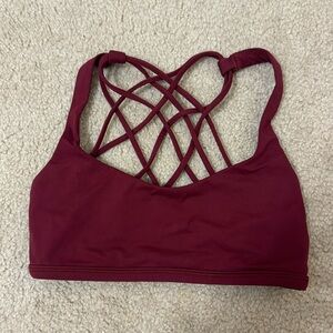 Lululemon Size 2 free to be wild bra